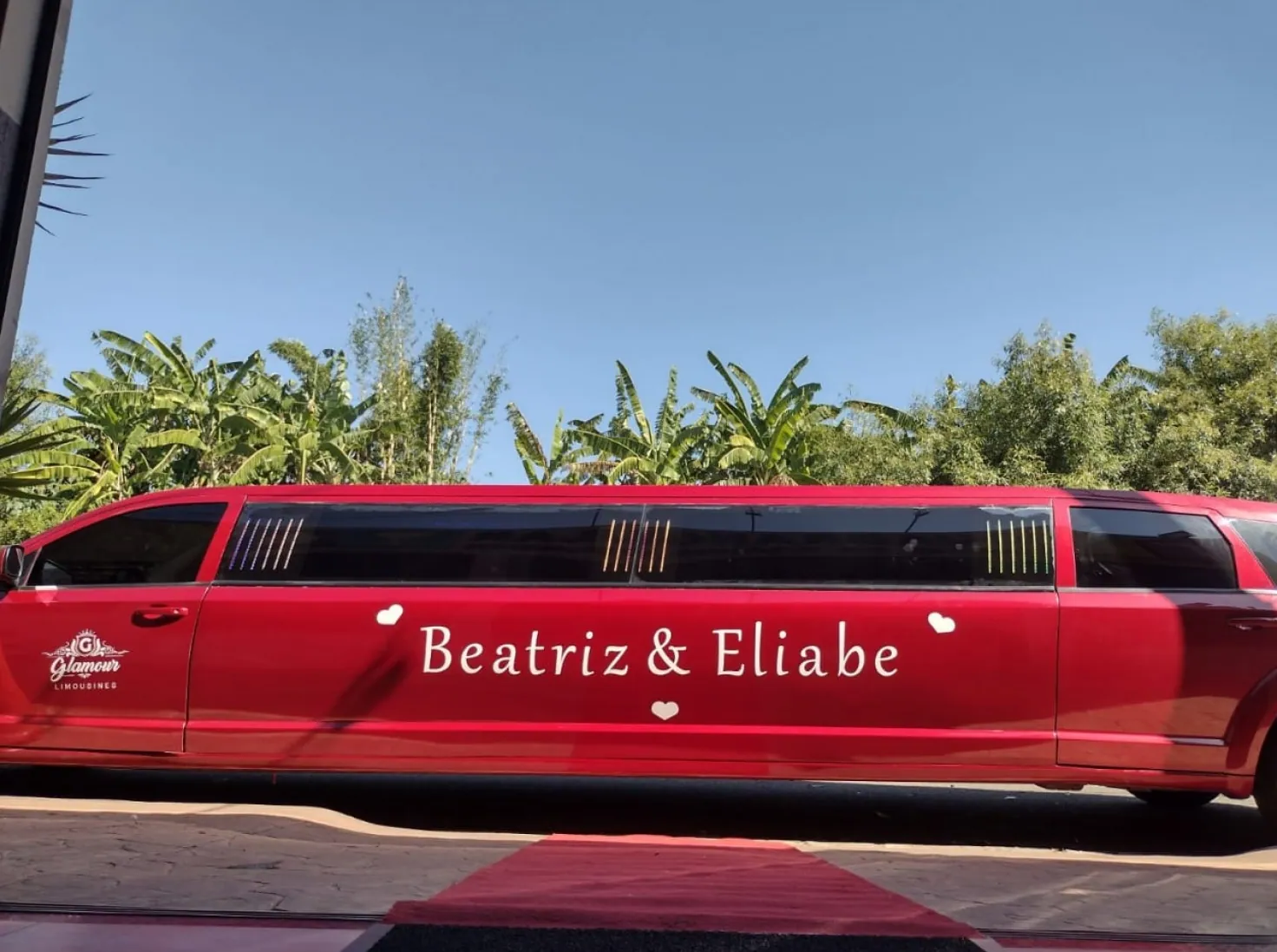 Limousine Vermelha — Glamour Limousines em São Paulo