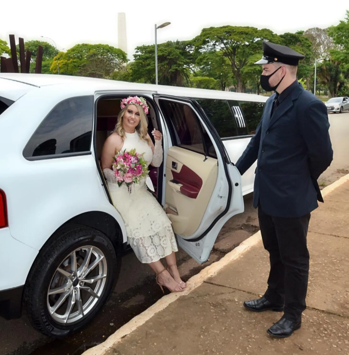 Limousine para casamento