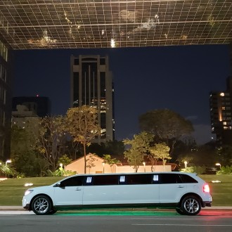 Limousine Ford Edge Branca